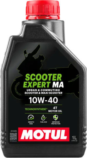 Motul Scooter Expert 4Τ MA Масло за мотоциклети за четиритактови двигатели 10W-40 1лт