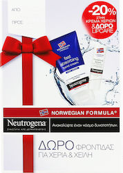 Neutrogena Fast Absorbing Hand Cream & Lipcare Stick Nordic Σετ Περιποίησης