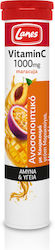 Lanes Vitamin C Eff Vitamin für Unterstützung des Immunsystems 1000mg Passionsfrucht 20 Registerkarten