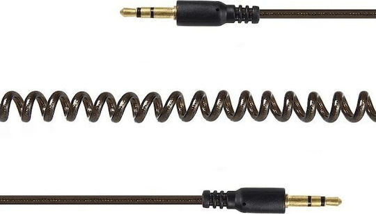 Cablexpert 3.5mm Jack Cable 3.5mm Male - 3.5mm Male Black 1.8m With Gold Plated Terminals CCA-405-6