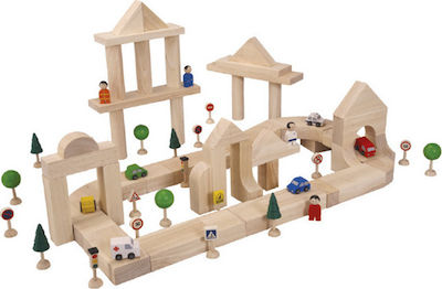 Plan Toys Bausteine Σετ κατασκευών Β' 50Stück 1547