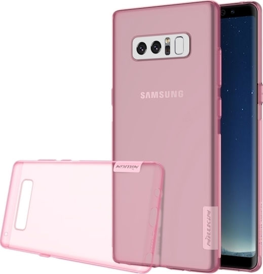 Nillkin Nature Back Cover Σιλικόνης Ροζ (Galaxy Note 8)