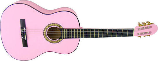 Cortez CG821 3/4 Pink Kids Classical Guitar 3/4 Pink
