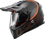 LS2 Pioneer MX436 Element Matt Black Motorradhelm Ein-Aus ECE 22.05 1350gr 40436 22 07