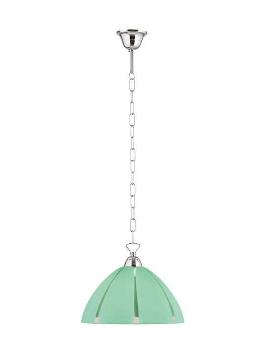 ArkoLight Hängelampe Türkis mit Fassung E27 36cm.