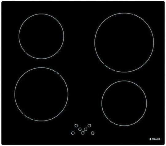 Pyramis 58IN 4005 Induction Cooktop Autonomous with Child Lock Function 58x51εκ.