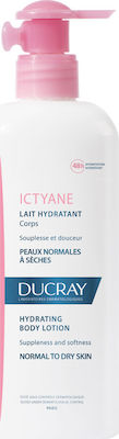 Ducray Ictyane Lait Hydratant Ενυδατική Lotion Σώματος για Ξηρές Επιδερμίδες 400ml