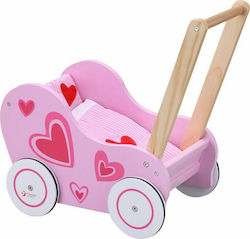 Classic World Puppenwagen Καρότσι Κούκλας Ξύλινo aus Holz 2812