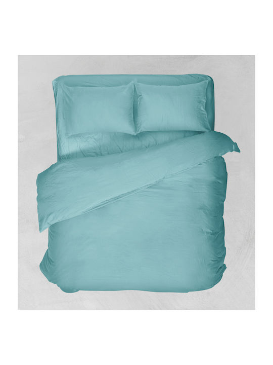 Viopros Sheet Super-Double 220x260cm. Basic 627098 Turquoise