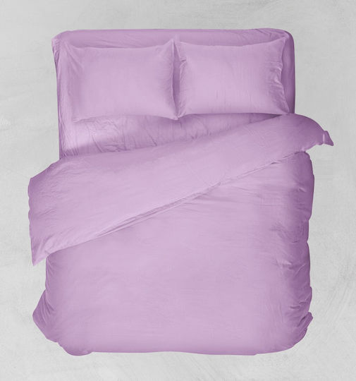 Viopros Duvet Single 160x240cm Basic Lilac Lilac