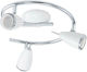 Eglo Riccio Triple Spot with Socket GU10 in White Color