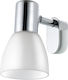 Eglo Sticker Einzel Spot mit Fassung E14 in Silber Farbe