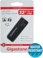Gigastone UD-2201 32GB USB 2.0 Stick Μαύρο