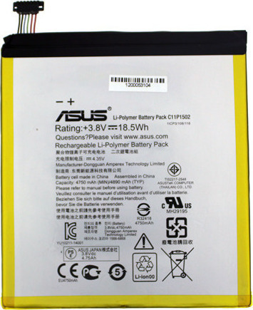 Replacement Battery For Asus ZenPad 10 Z300C P023 – C11P1502 4890mAh