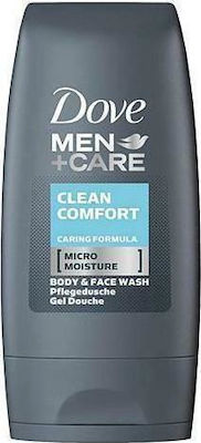 Dove Men Clean Comfort Gel de baie pentru Bărbați