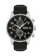 Hugo Boss Navigator Uhr Chronograph Batterie mit Schwarz Stoffarmband