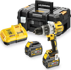 Dewalt Șurubelniță cu percuție Mașină de găurit Baterie Fără perii 18V 2x6Ah