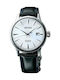 Seiko Presage Basic Line Ανδρικό Ρολόι 40mm Αυτόματο με Μαύρο Δερμάτινο Λουράκι