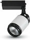 V-TAC Single LED Cool White Spot in Black Color