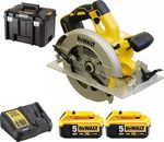 Dewalt Brushless 18V 2x5Ah mit Absaugsystem