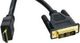 InLine Cablu DVI-D de sex masculin - HDMI de sex masculin 1.5m Negru (17664P)