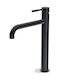 La Torre Tech 12507 Mixing Tall Sink Faucet Black Matt