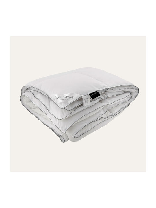 La Luna Duvet Queen with Hollowfiber Filling 220x240cm Hollowfiber 3D White 300 GSMGsm 9 togs Togs