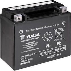 Yuasa Motorradbatterie YTX20HL-BS 310A mit Kapazität 18.9Ah