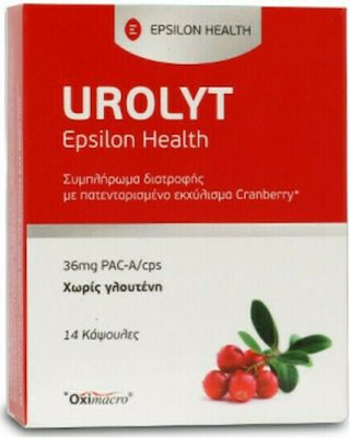 Epsilon Health Urolyt Merișor 14 capace