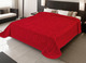 Belpla Ster 516/34 Rote Babydecke Samtig Übergröße 220x240cm Rote