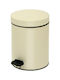 Pam & Co Metallic Bathroom Basket Soft Close 3lt Beige