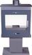 Syrios Stadio Vision Stahl Holzofen 14.5kW Blau