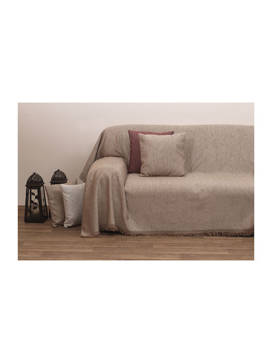 Viopros Armchair Throw 2100 150x180cm Beige 631750