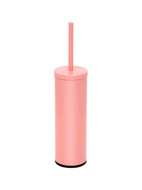 Pam & Co Metallic Toilet Brush Pink