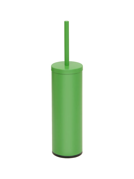 Pam & Co Metallic Toilet Brush Green