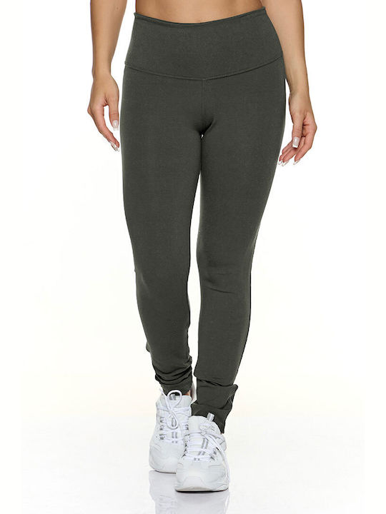 Bodymove Ausbildung Frauen Lang Leggings Khaki