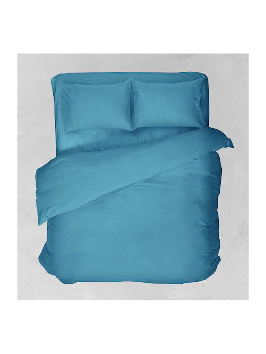 Viopros Basic Tagesdecke Einzelbett aus Baumwol...