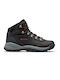 Columbia Newton Ridge Plus Herren Wanderstiefel Black / Poppy Red