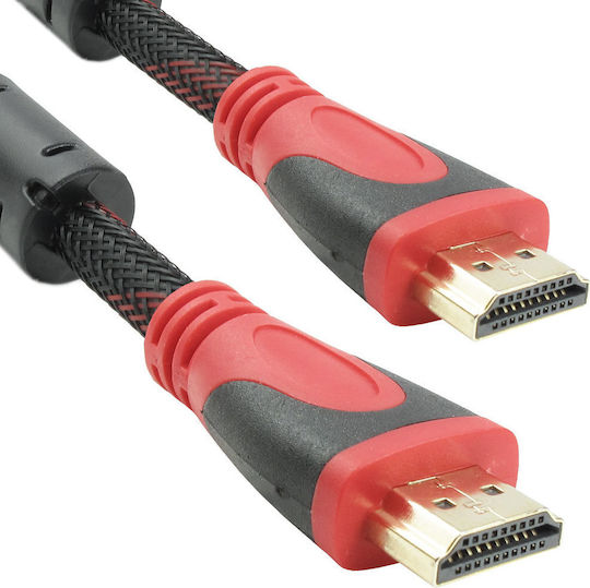 HDMI 1.4 High Speed 1080p 120Hz Cable HDMI male - HDMI male 20m Κόκκινο