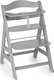 Hauck Alpha+ Highchair & Wooden Seat Gray