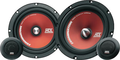 MTX Σετ Ηχεία Αυτοκινήτου Διαιρούμενα 6.5" με 65W RMS (2 Δρόμων)