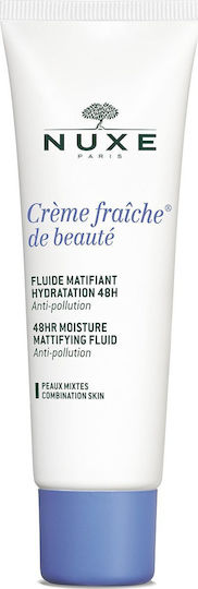 Nuxe Creme Fraiche de Beaute Light 48ωρη Ενυδατική Λεπτόρρευστη Κρέμα Προσώπου 50ml