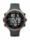 Thorton Digital Men's Watch 50mm Chronograph Battery with Gray Rubber Strap