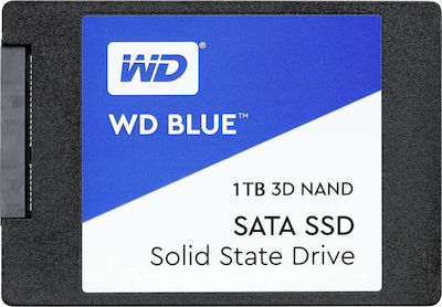 Western Digital Blue 3D SSD 1TB 2.5'' SATA III WDS100T2B0A