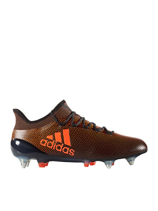 Adidas X 16.1 SG Χαμηλά Ποδοσφαιρικά Παπούτσια με Τάπες Core Black / Solar Red