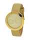 Elixa Watch with Beige Leather Strap E123-L505