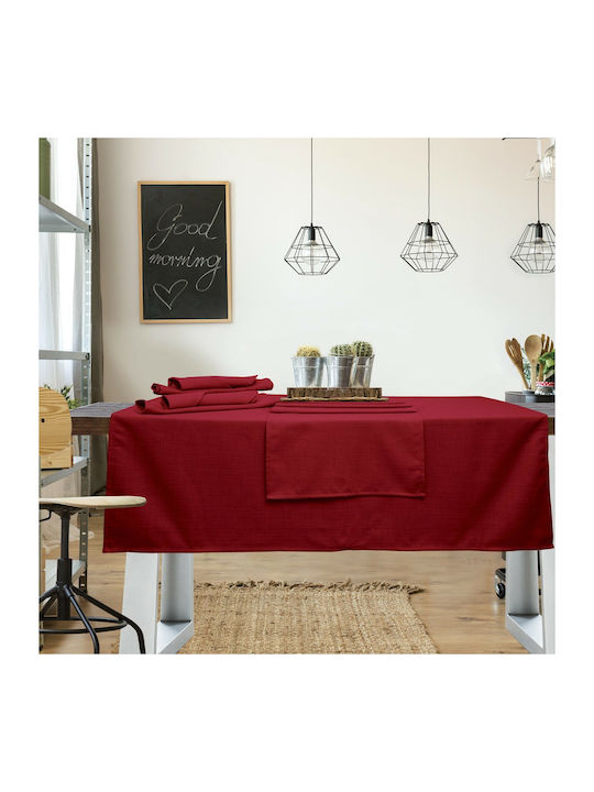 Das Home Tablecloth 545 Red 140x180cm