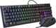 CoolerMaster MasterSet MS120 RGB Gaming Keyboard Set with Switch and Backlit Key & Mouse