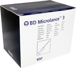 BD Microlance 3 Needles Orange 25G x 5/8" 100pcs