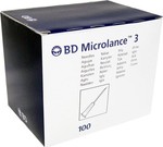 BD Microlance 3 Βελόνες Πορτοκαλί 25G x 1" 100τμχ